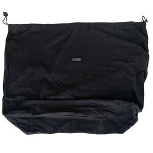 Tumi Drawstring Laundry Dust Bag Black 23 X 19 Travel Storage Pouch EUC